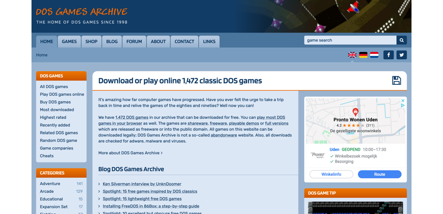 DOS Games Archive